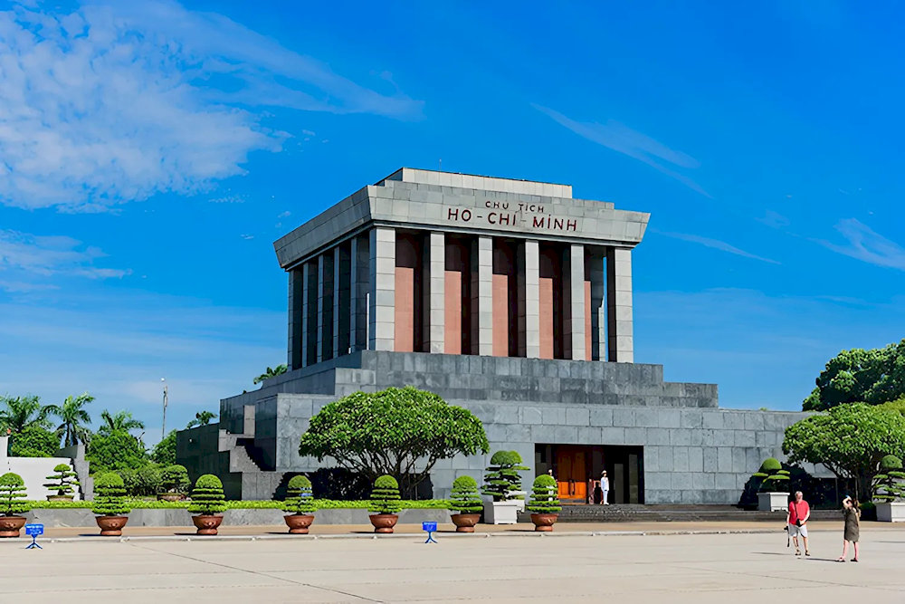 Ho Chi Minh Mausoleum is one of the places every Vietnamese has to visit at least once 